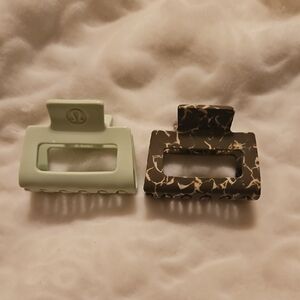 Lululemon Hair Clips Set Of 2